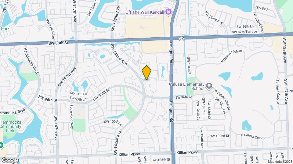14014 SW 93rd Ln Map and Location Details