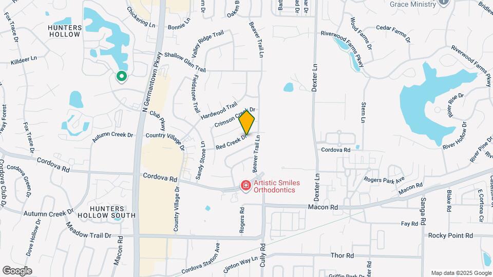 8297 Red Creek Dr Map and Location Details