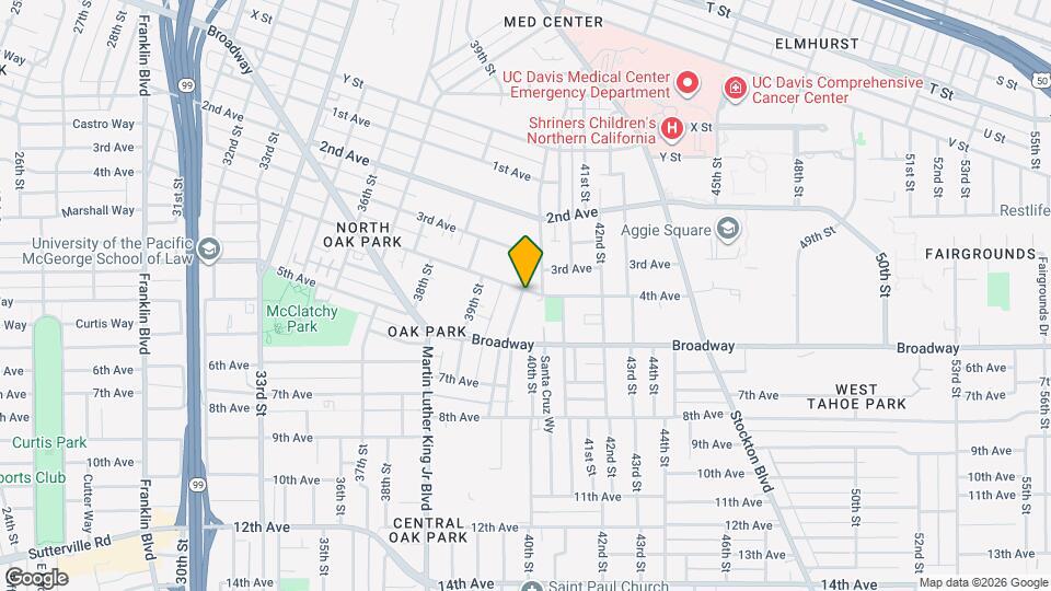 4000 4th Ave Map and Location Details