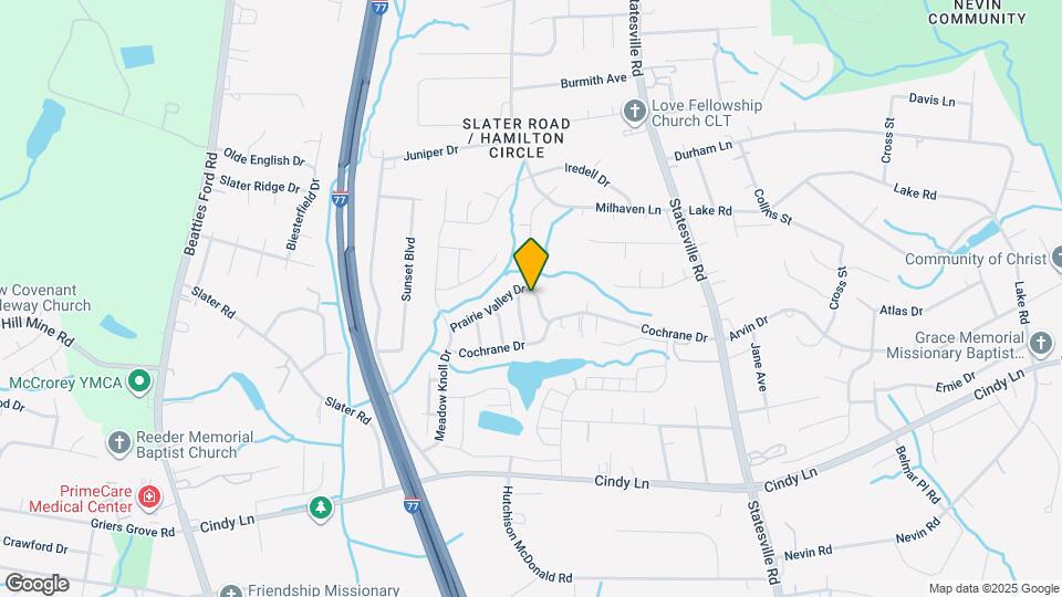 1439 Prairie Valley Dr Mapa y Detalles de la Ubicación