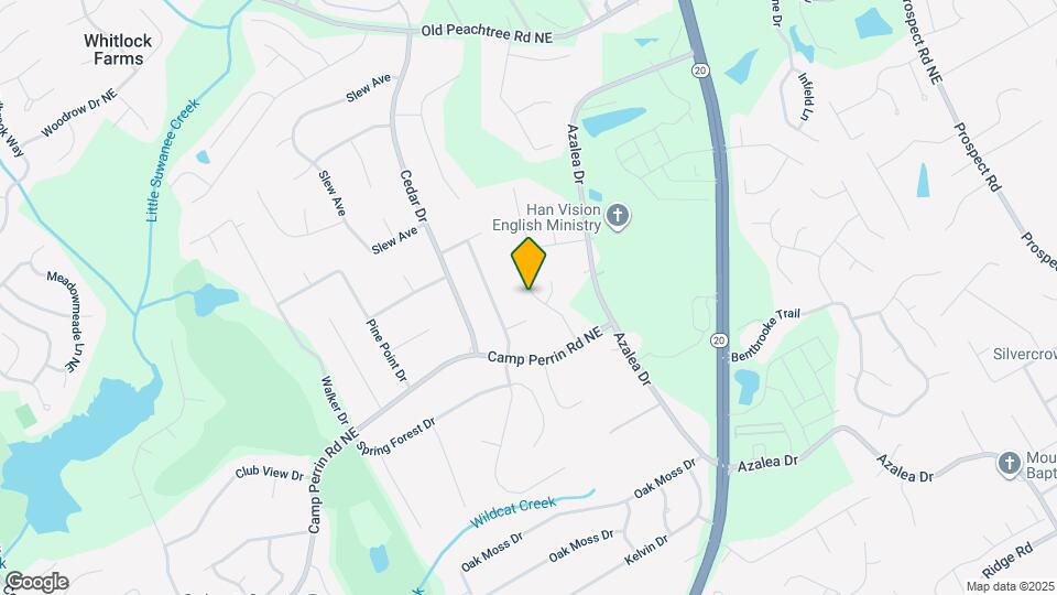 2150 Perrin Springs Dr NE Map and Location Details