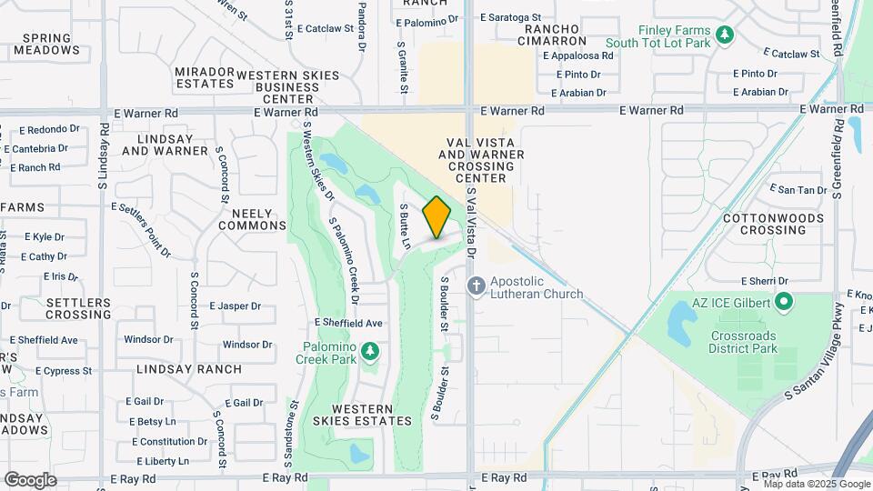 1523 E Black Diamond Dr Map and Location Details