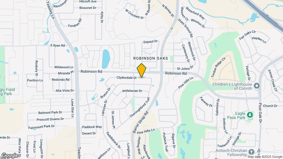 3520 Clydesdale Dr Map and Location Details
