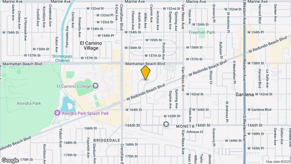 16031 Arcturus Ave Map and Location Details