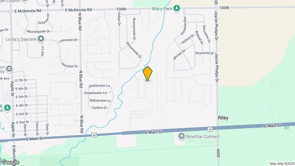 527 Bourneside Dr Map and Location Details