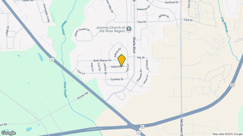 122 Debra Dr Map and Location Details