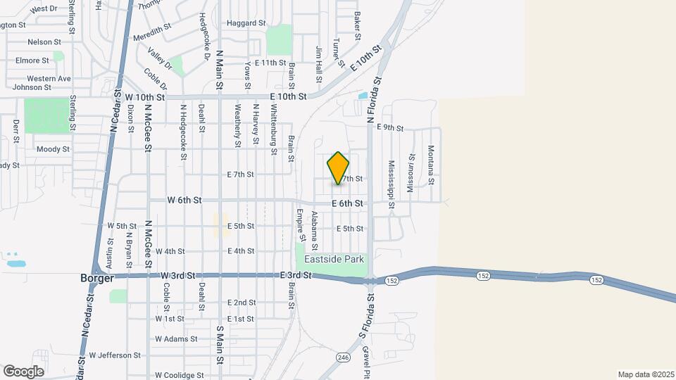 608 California St Mapa y Detalles de la Ubicación