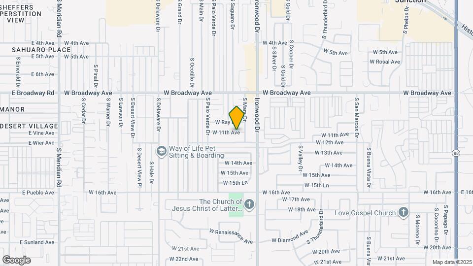 1749 W Stealth Ave Map and Location Details