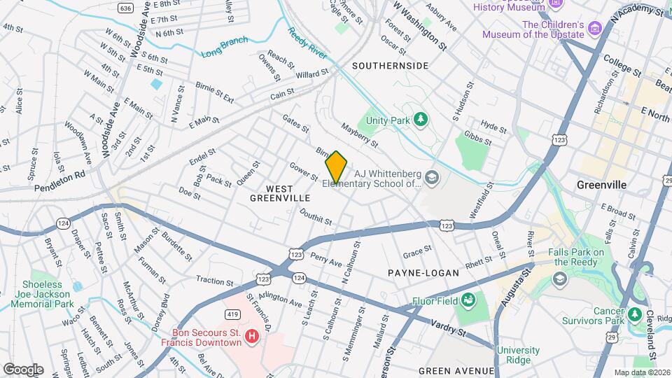 310 Gower St Map and Location Details