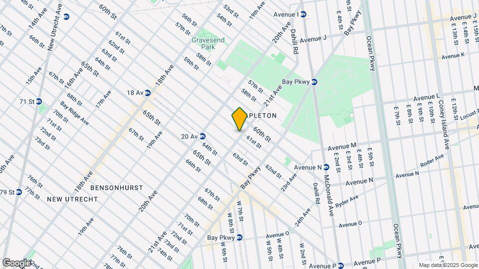 2084 61st St Map and Location Details