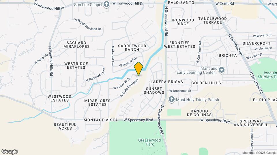 2693 W Calle De Dalias Mapa y Detalles de la Ubicación