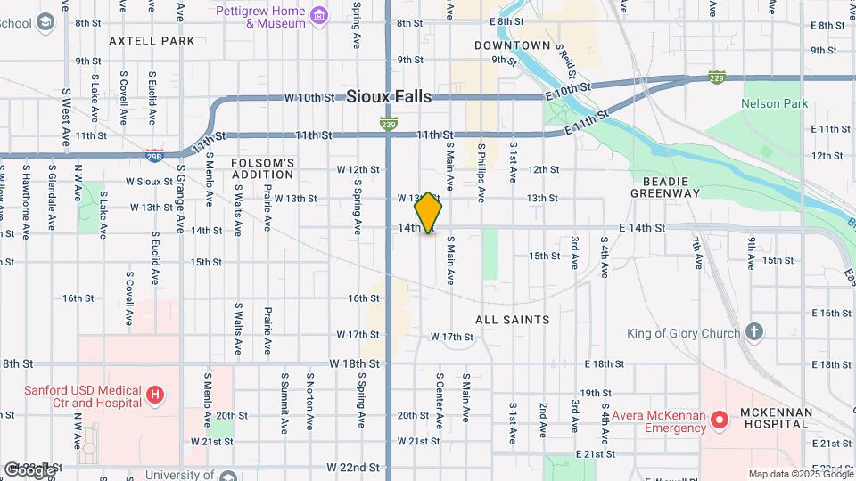 637 S Dakota Ave Map and Location Details