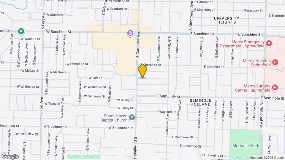 306 W Lindberg St Map and Location Details