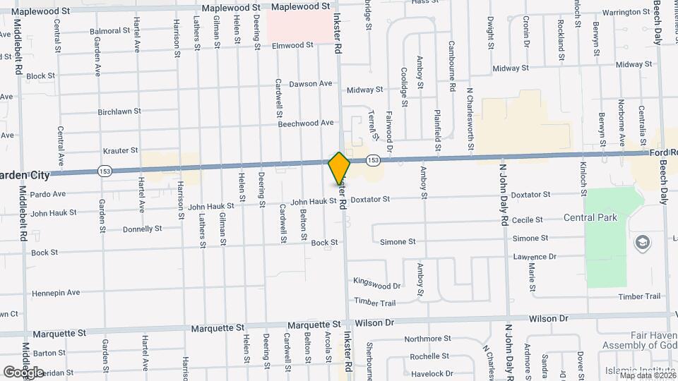 2061 Inkster Rd Map and Location Details