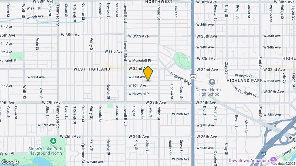 3365 W 30th Ave Map and Location Details