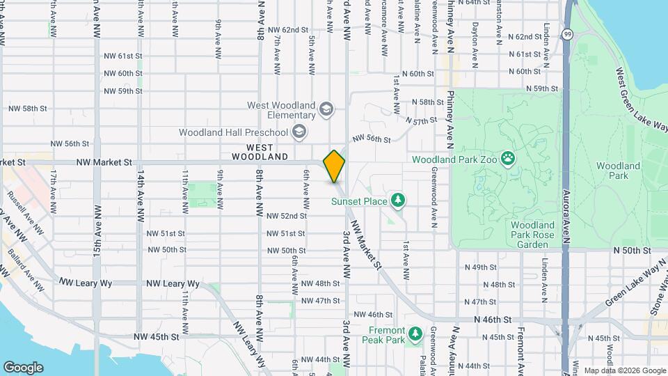319 NW Market St Map and Location Details