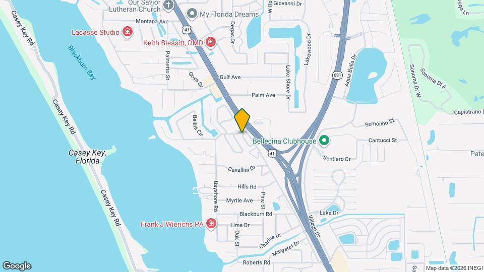 804 Sorrento Pl, Unit 804 Map and Location Details