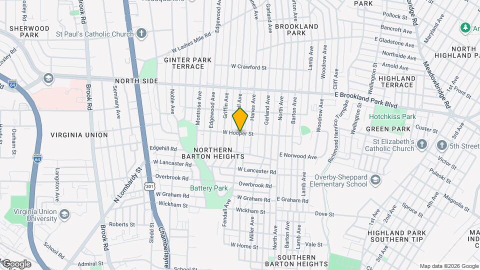 2723 Fendall Ave Map and Location Details