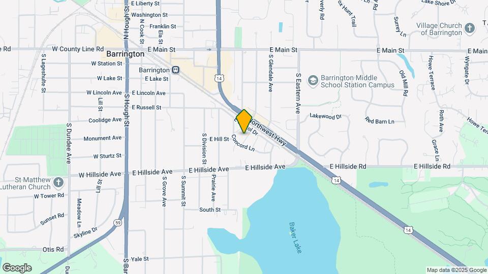 726 Concord Ln Mapa y Detalles de la Ubicación