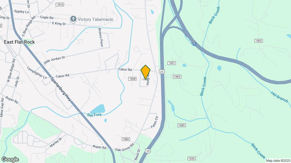 117 Holly Ave Map and Location Details