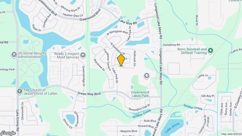 738 Holbrook Cir Map and Location Details