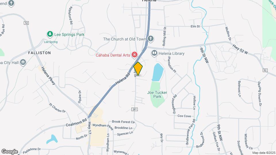 607 Parkside Cir Map and Location Details