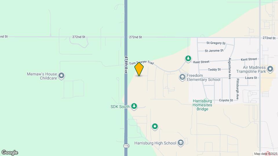 1425 Thatcher Cir Map and Location Details