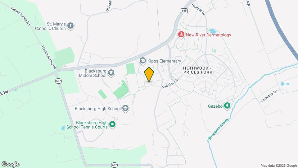 2836 Wellesley Ct Map and Location Details