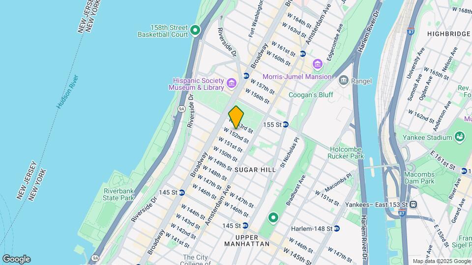 527 W 152nd St Map and Location Details