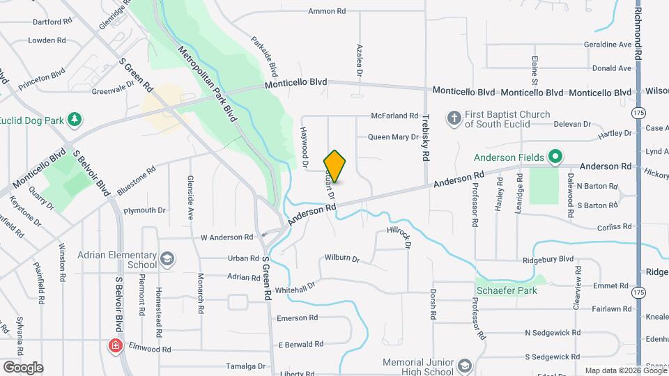 939 Stuart Dr Map and Location Details