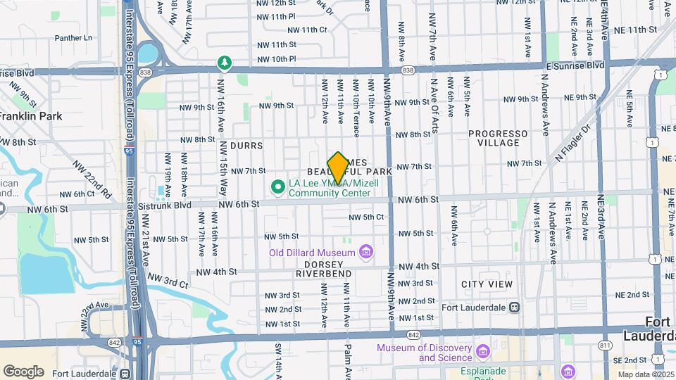 615-619 NW 11th Ave Map and Location Details