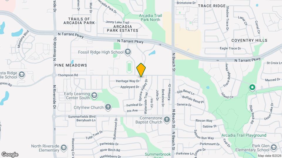 5106 Heritage St Map and Location Details