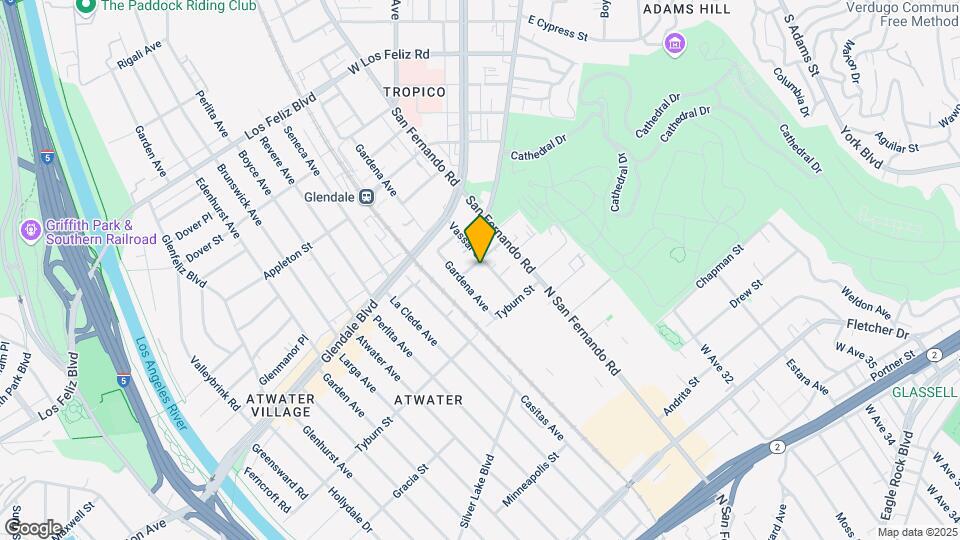 1905 Vassar St Map and Location Details