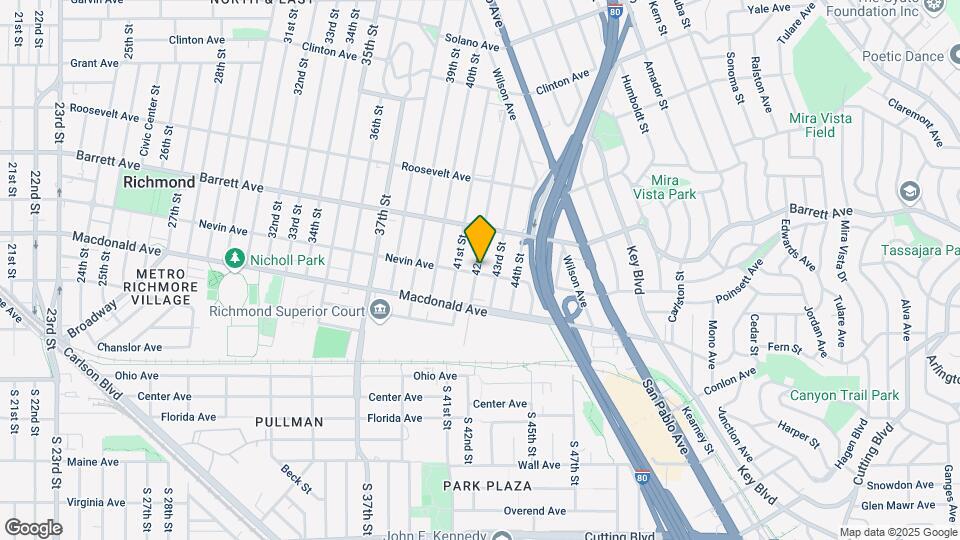 4212 Nevin Ave Map and Location Details