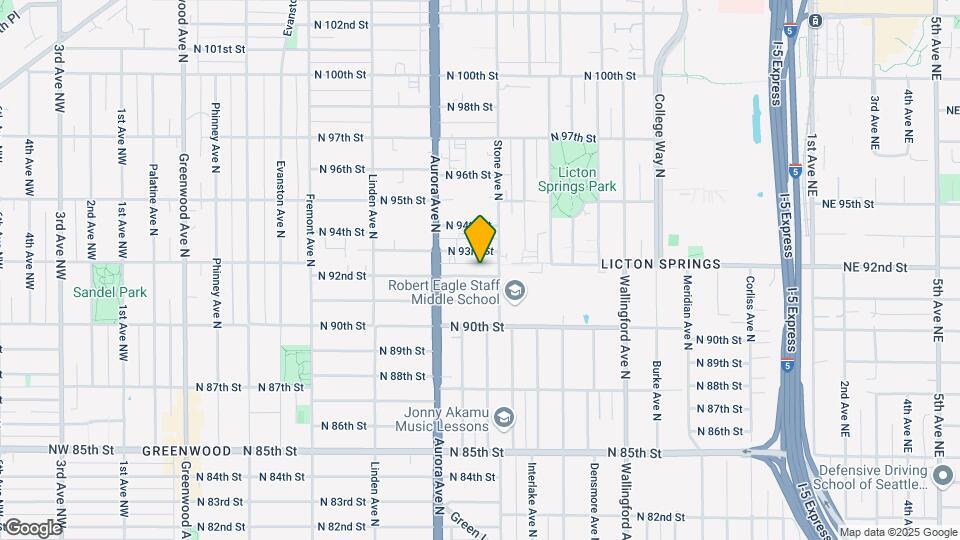 1142 92nd St Map and Location Details