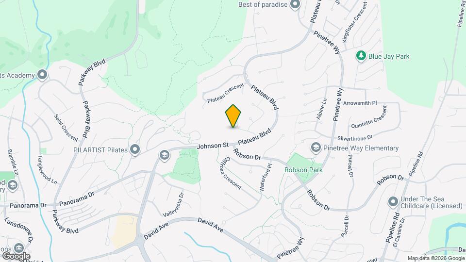 1516 Whitebark Pl Map and Location Details