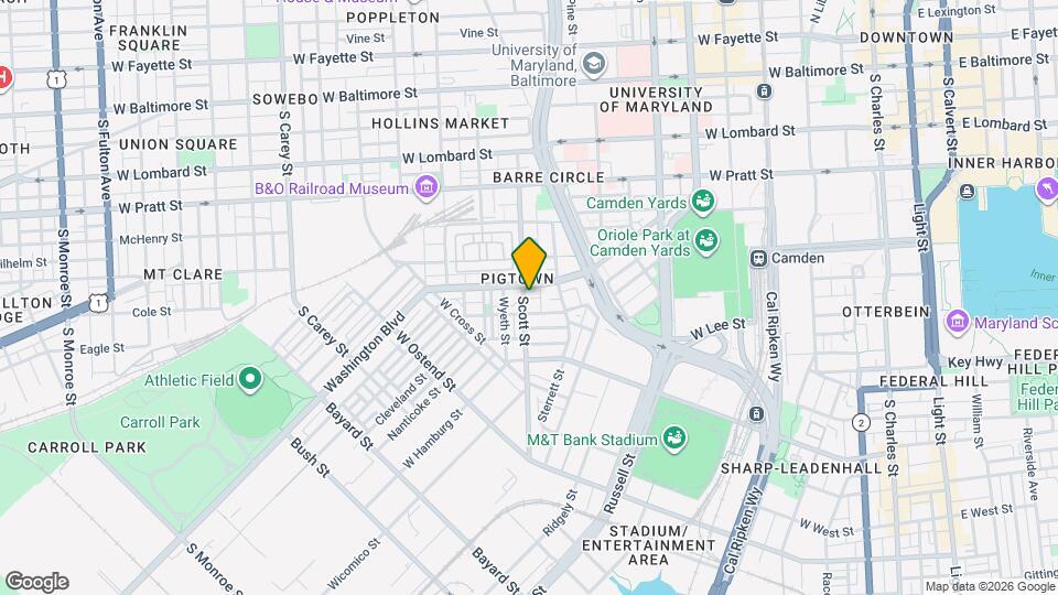 513 Scott St Map and Location Details