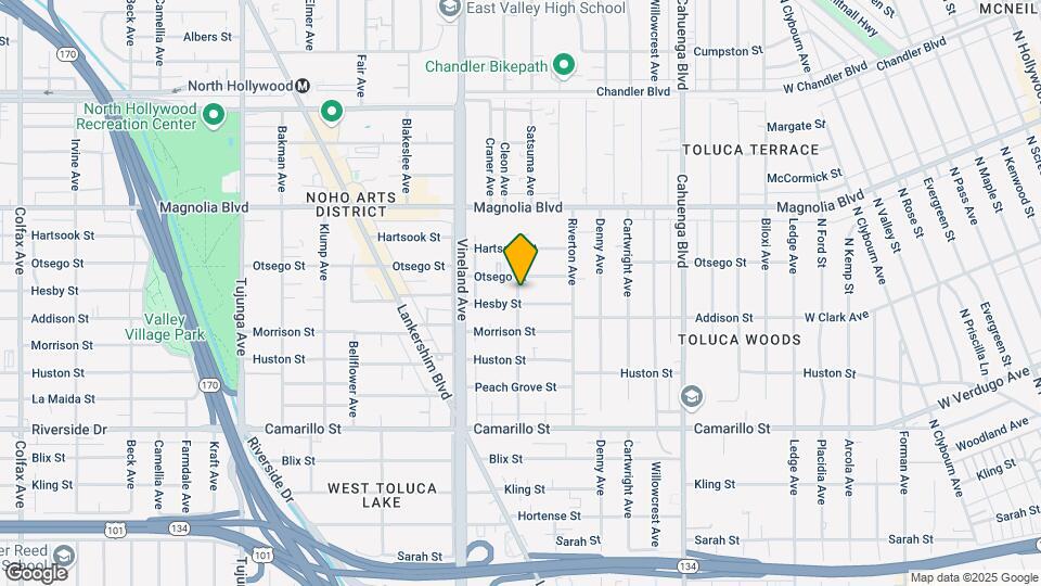 5048 Cleon Ave-Unit -2 Map and Location Details