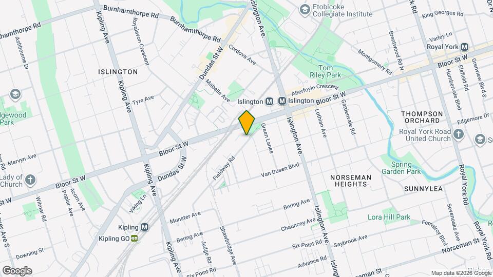 2 Fieldway Rd Map and Location Details