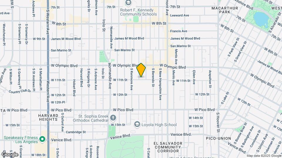 1056 Dewey Ave Map and Location Details