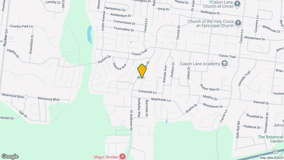 2106 Tabasco Way Map and Location Details