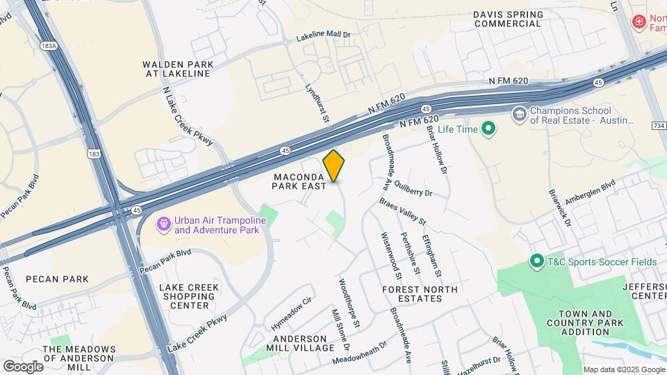 13420 Lyndhurst St, Unit 606 Map and Location Details