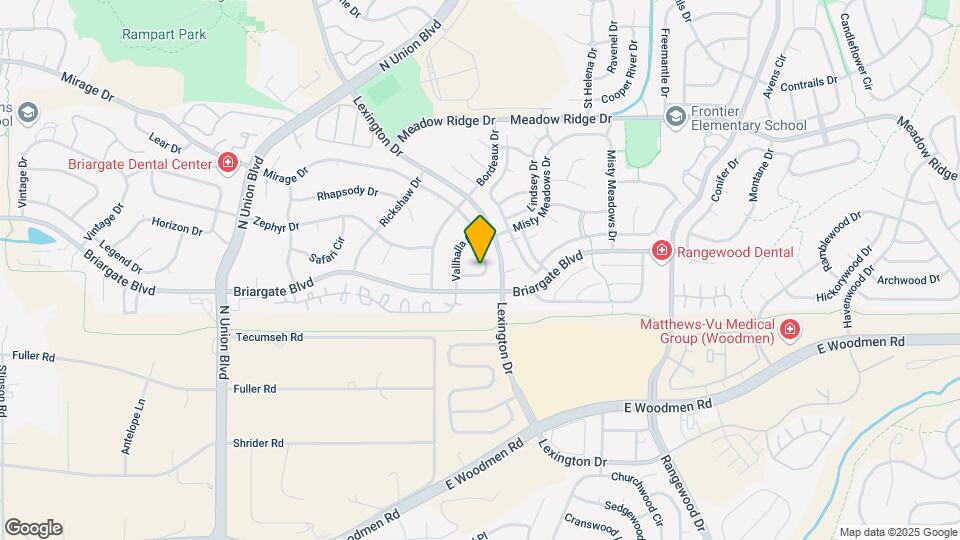 3355 Mirage Dr Map and Location Details