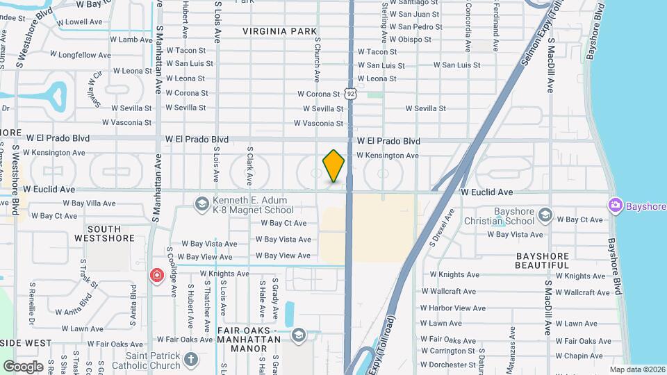 3620 E Tampa Cir Map and Location Details