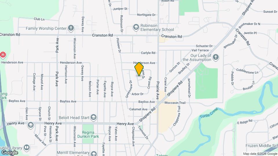 1993 Meadow Dr Mapa y Detalles de la Ubicación