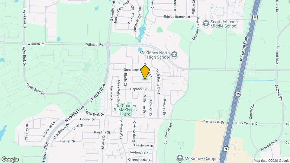 2606 Mountain View Dr Map and Location Details