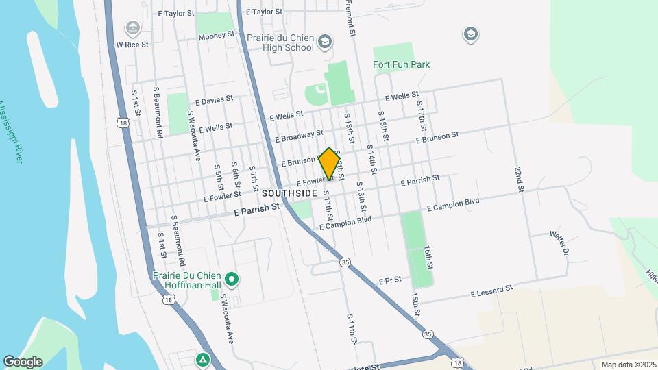 1304 S 11th St Map and Location Details