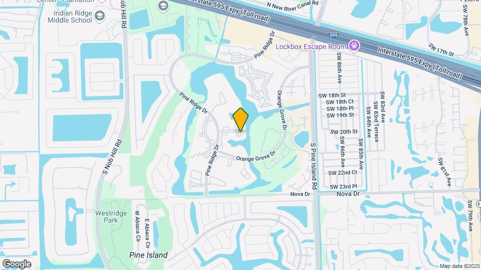 9230 Lagoon Pl Map and Location Details