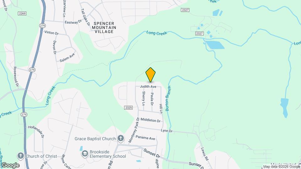 2436 Judith Ave Map and Location Details