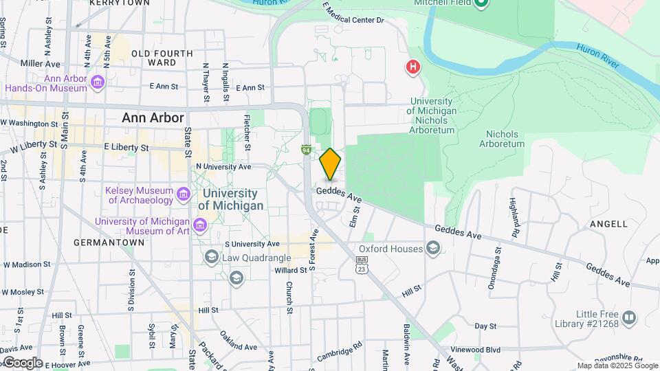 1331 Geddes Ave Mapa y Detalles de la Ubicación